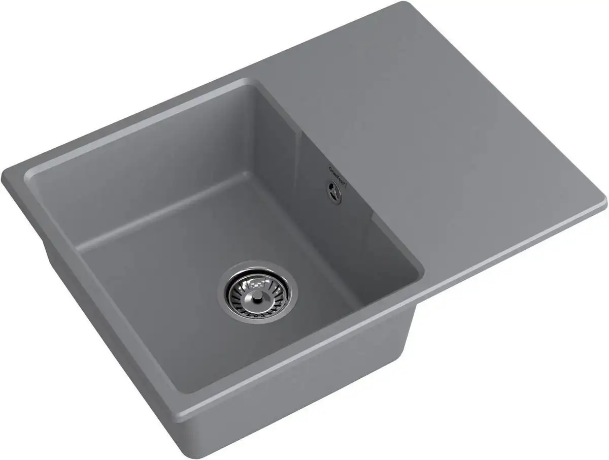 Кухонная мойка GranFest GF-Urban-668L (темно-серый) - фото товара