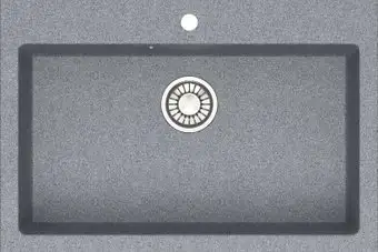 Кухонная мойка MARRBAXX Карельский камень модель 39/Q8 (темно-серый) - изображение в каталоге