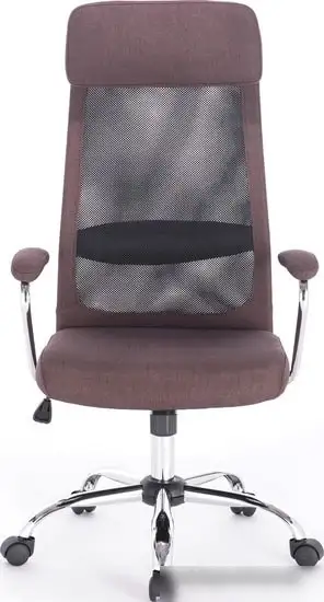 Кресло Brabix Flight EX-540 (ткань, коричневый) – фото товара