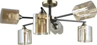 Подвесная люстра Arte Lamp Merci A4185PL-6BK – изображение в каталоге