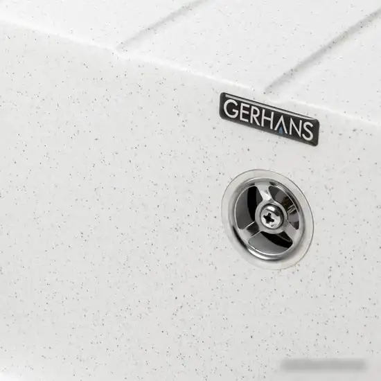 Кухонная мойка Gerhans B20 (белый) - фото товара