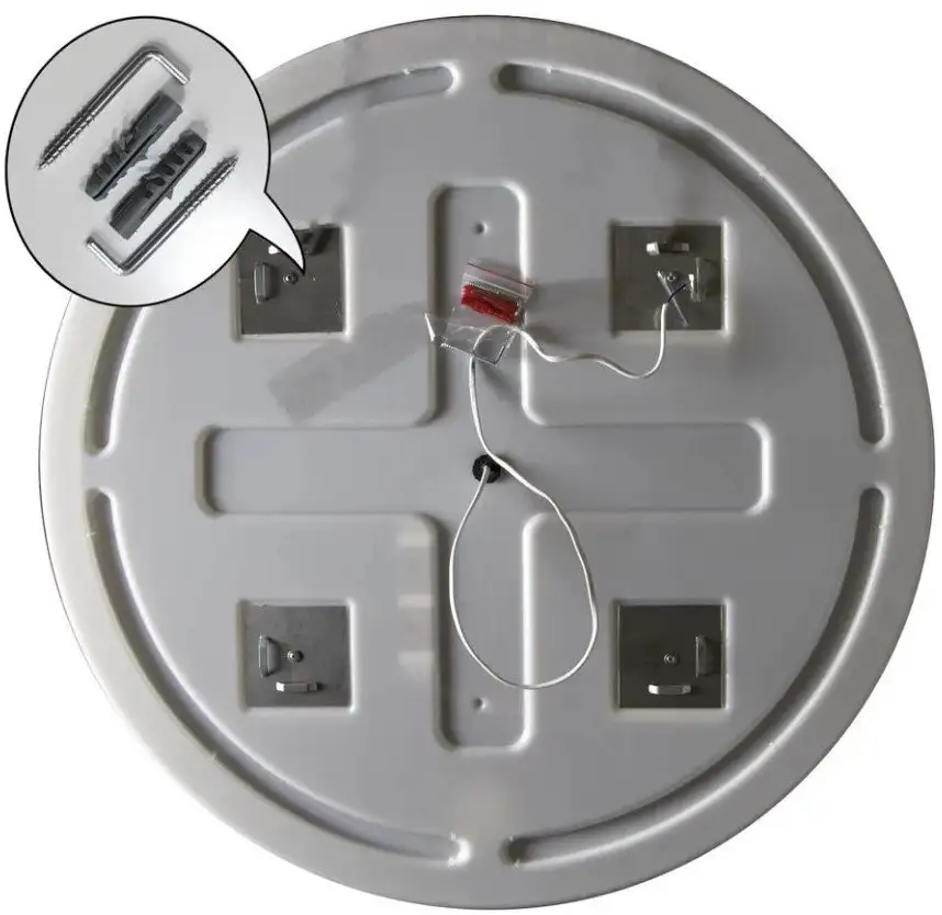 Пекам Зеркало Ring 80x80 ring-8x80M (с подсветкой, с многофункциональной панелью) – фото товара