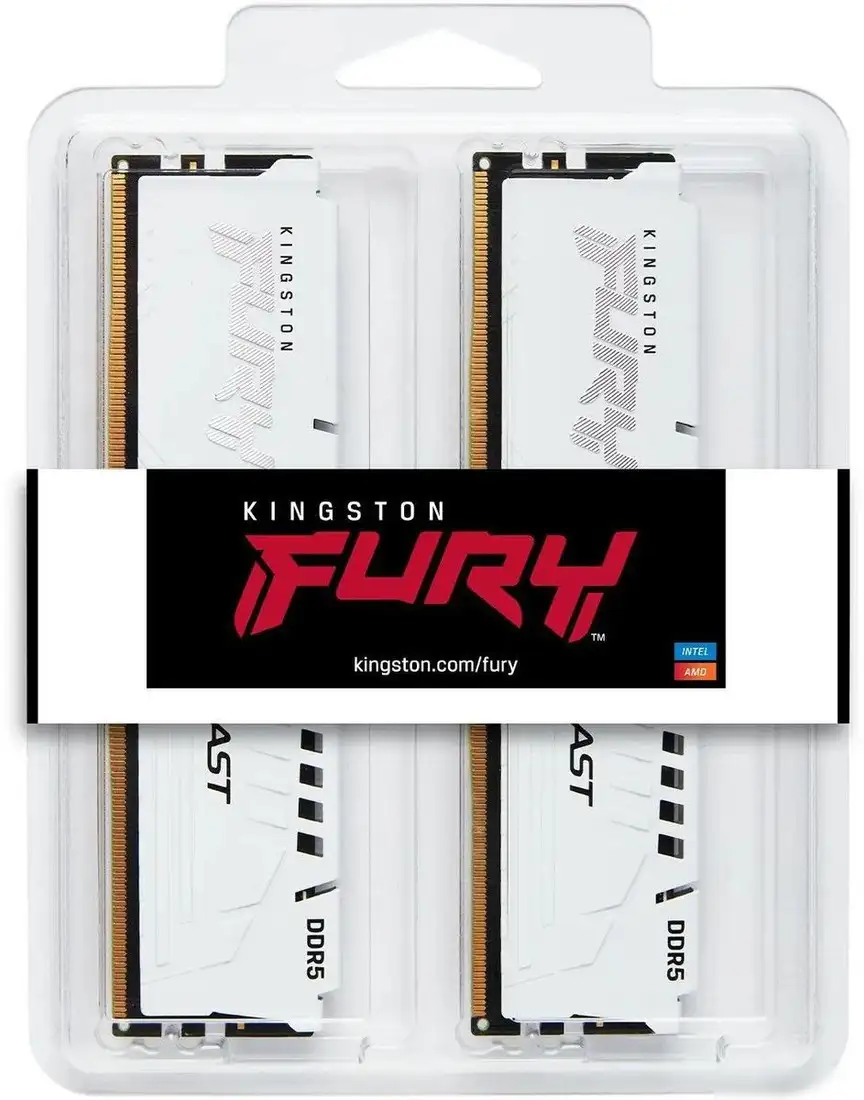 Оперативная память Kingston FURY Beast 2x32ГБ DDR5 5600 МГц KF556C40BWK2-64 – фото товара