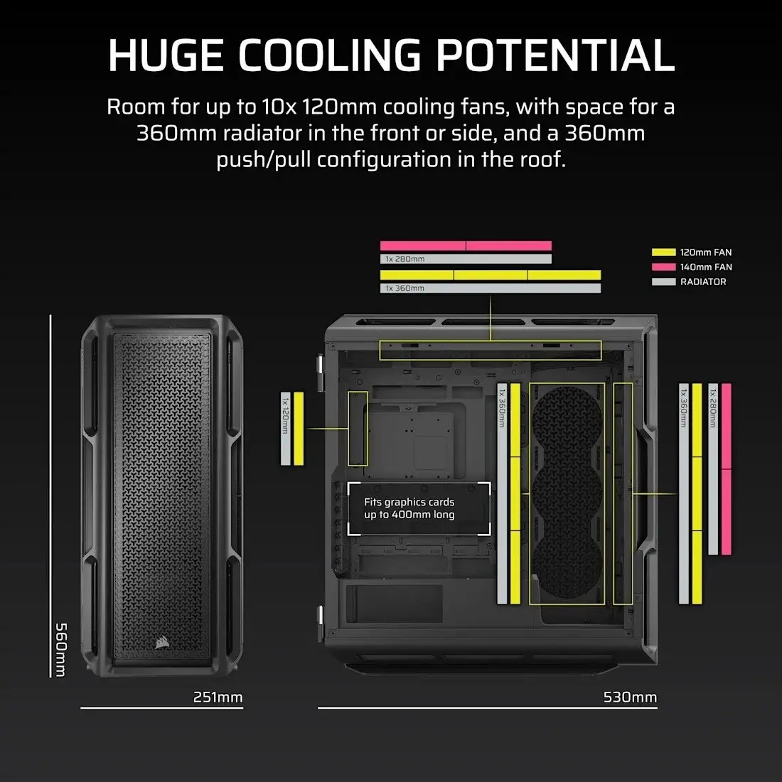 Корпус Corsair 5000T CC-9011300-WW – фото товара