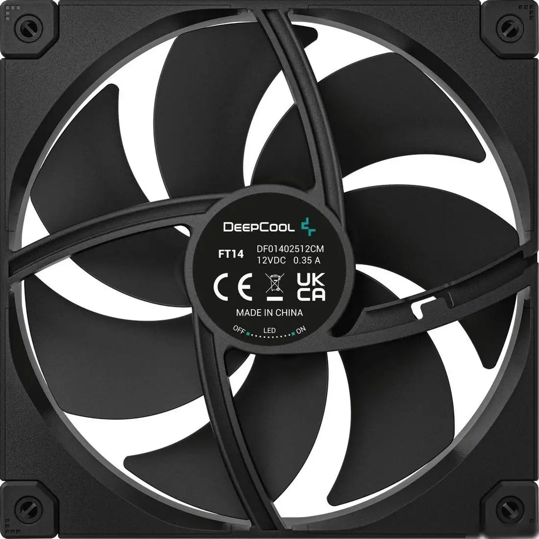 Вентилятор для корпуса DeepCool FT14 R-FT14-BKWPN1-G – фото товара