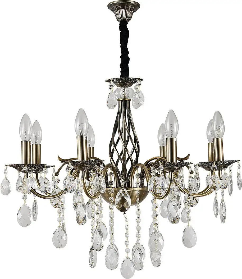 Подвесная люстра Escada 2107/8P (античная латунь) – фото товара