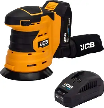 Эксцентриковая шлифмашина JCB 18OS-2XB-E (с 1-м АКБ)