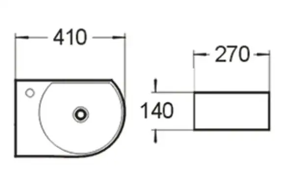 Умывальник SantiLine SL-2015R - фото товара