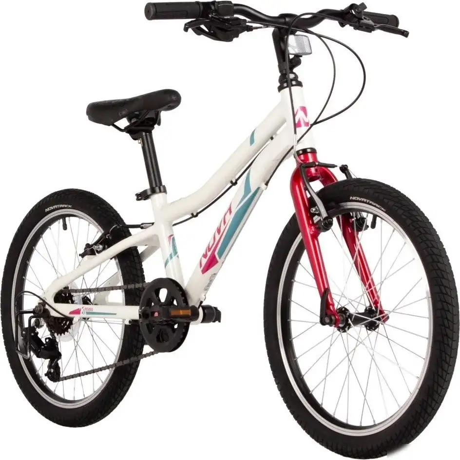 Детский велосипед Novatrack Novara 6.V 2025 20AHV.NOVARA.WT5 (белый) – фото товара