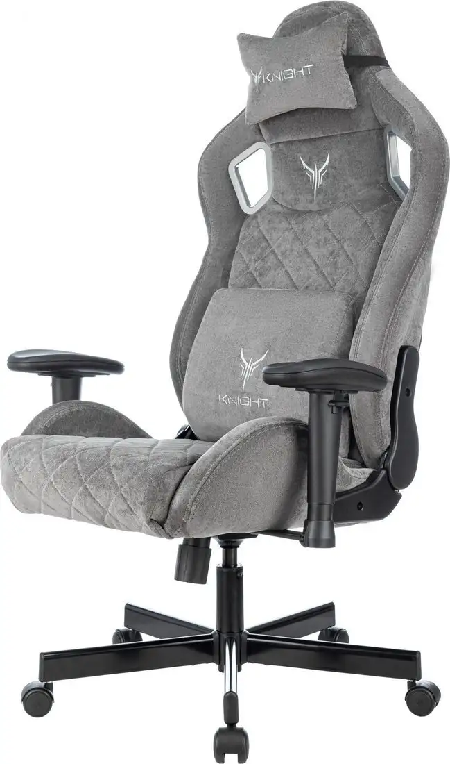 Игровое (геймерское) кресло Knight Outrider (серый Light-19) – фото товара