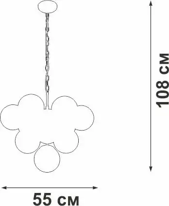 Подвесная люстра Vitaluce V49630-8/10 – фото товара