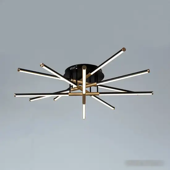 Люстра средней высоты Arte Lamp Fernando A2199PL-6BK – фото товара