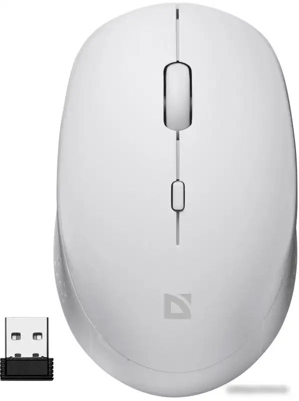 Мышь Defender Auris MB-027 (белый) – фото товара