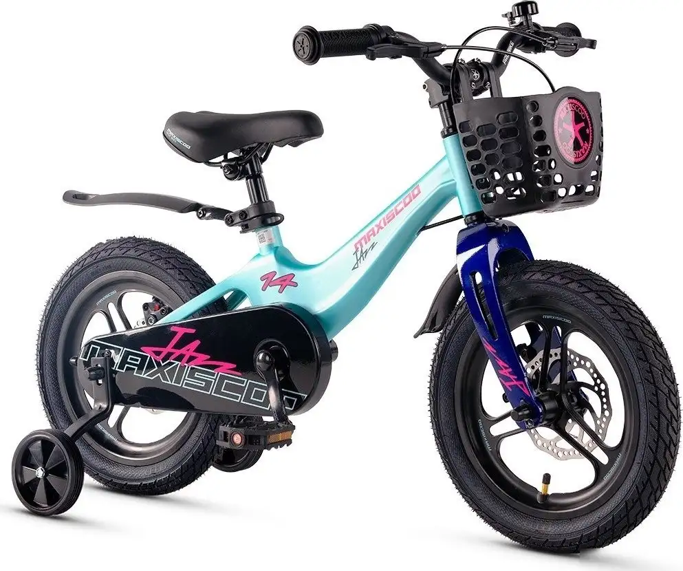 Детский велосипед Maxiscoo Jazz Pro 14 2025 MSC-J1444P (мятный) – фото товара
