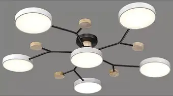 Люстра средней высоты Velante 446-007-06 – изображение в каталоге