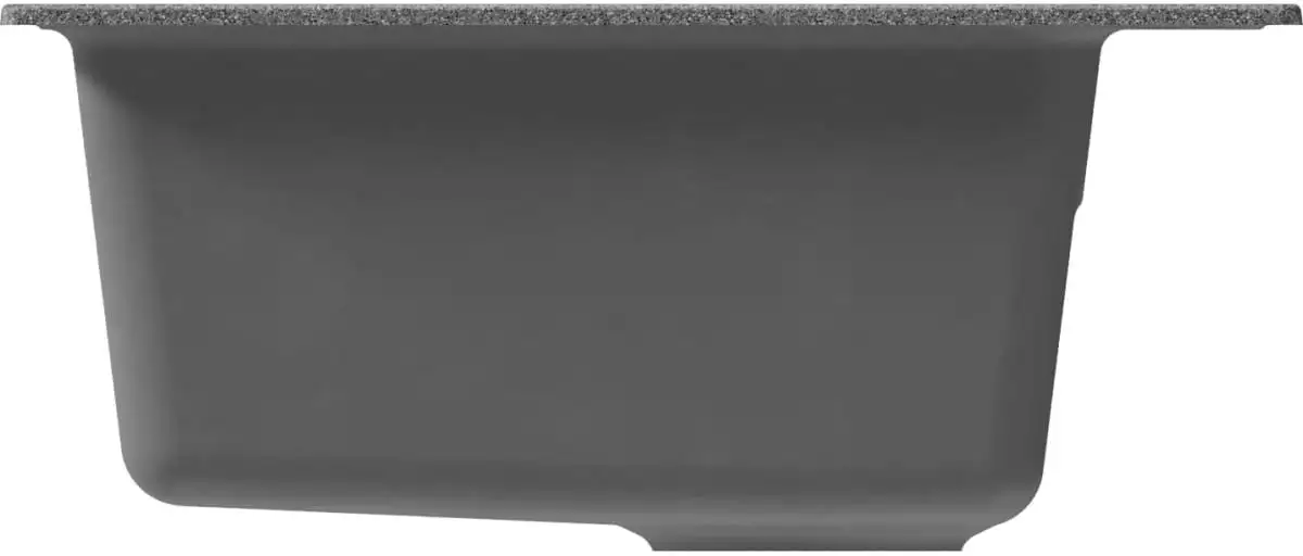 Кухонная мойка Mixline ML-GM14 551903 (темно-серый) - фото товара