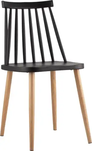 Стул Stool Group Морган пластиковый (черный) – изображение в каталоге