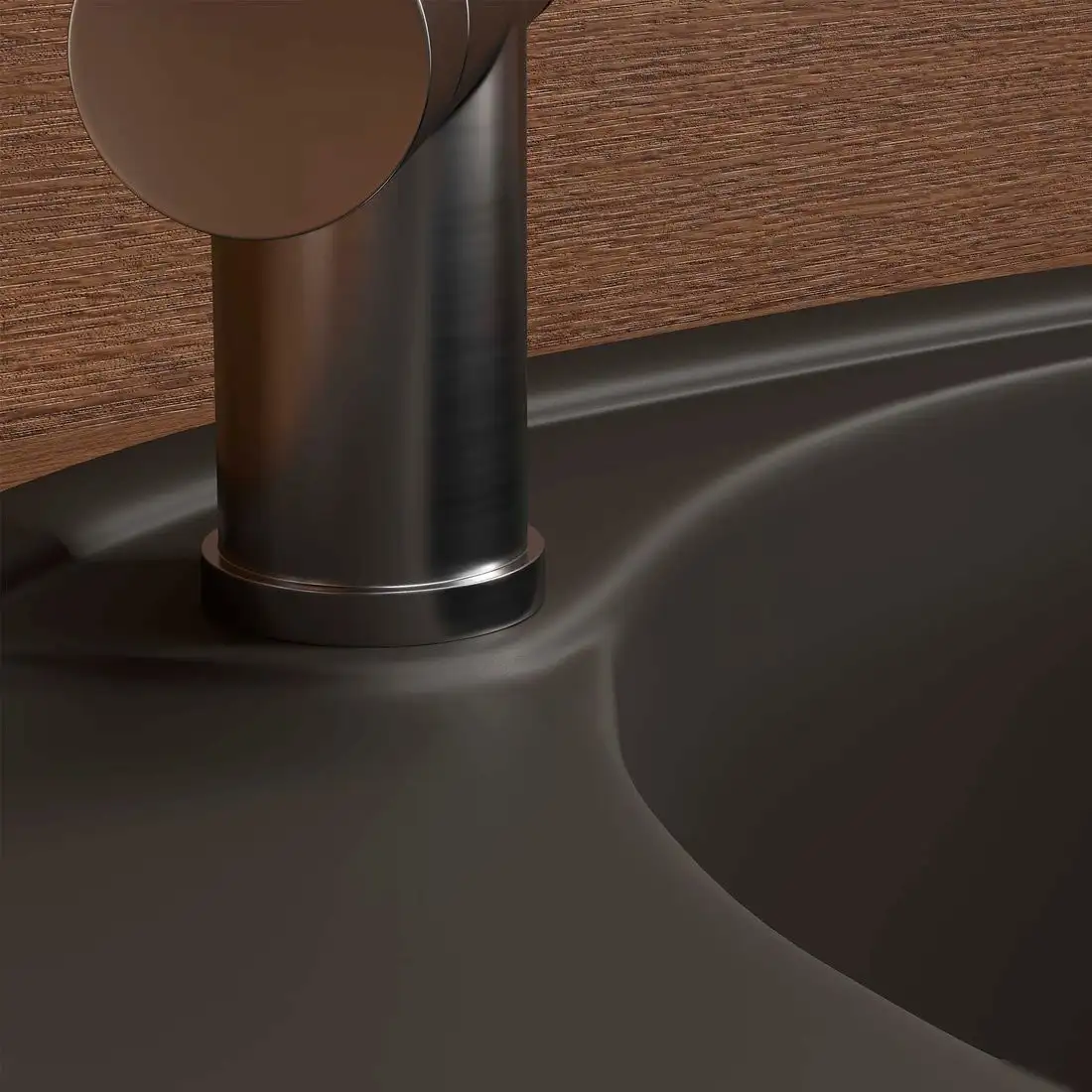 Кухонная мойка Reflexion Allonge RF0658BL - фото товара