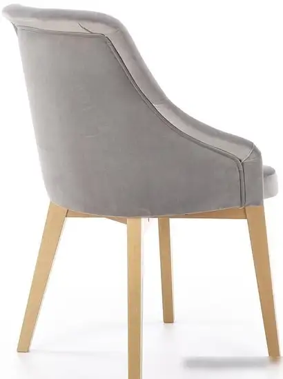 Стул с подлокотниками Halmar Toledo 2 (дуб медовый/solo 265) – фото товара