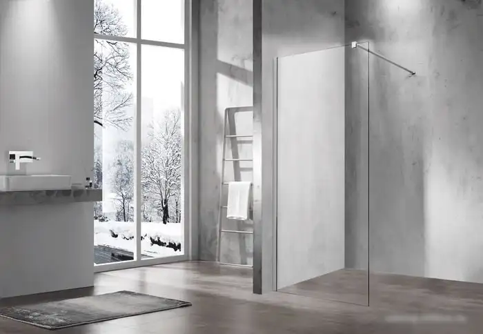 Душевая стенка Vincea Walk-In VSW-1H100CL (хром/прозрачное) - фото товара