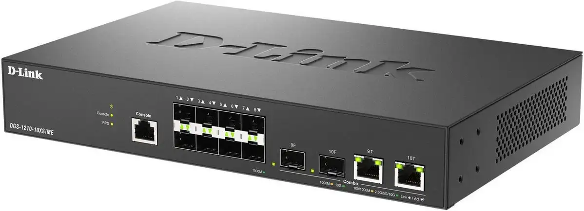 Управляемый коммутатор 2-го уровня D-Link DGS-1210-10XS/ME/C1A – фото товара