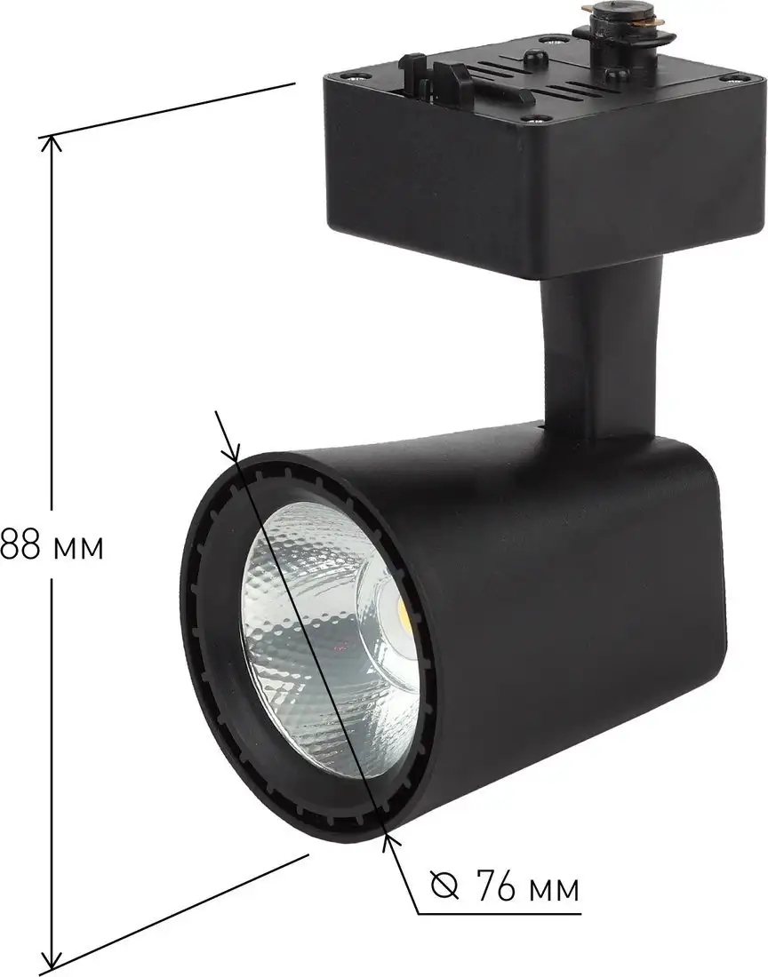 Трековый светильник ЭРА TR4-10 BK Б0032163 (черный) – фото товара