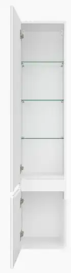 Brevita Шкаф-пенал Victory 35 VIC-05035-010L (белый матовый) – фото товара