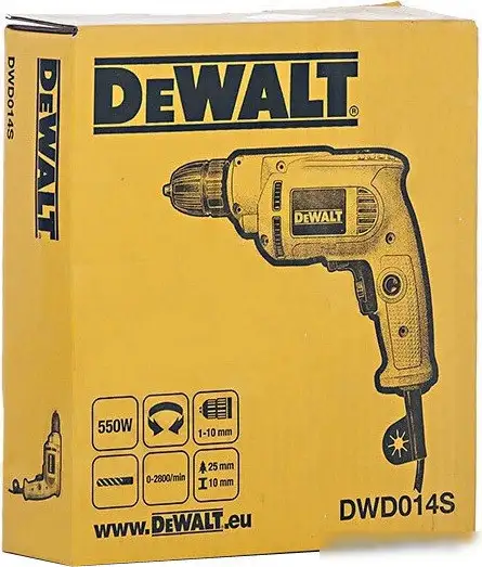 Дрель-шуруповерт DeWalt DWD014S – фото товара