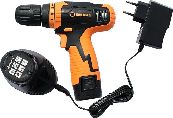 Дрель-шуруповерт Вихрь ДА-12Л-2К – фото товара