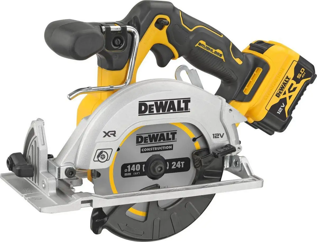 Дисковая (циркулярная) пила DeWalt DCS512P2 (с 2-мя АКБ, кейс) – фото товара