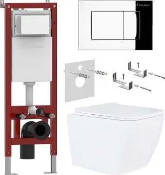 Унитаз подвесной Asten Readle Zentralmodul AR0601-135CH - изображение в каталоге