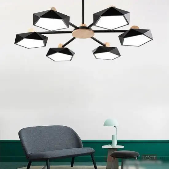 Подвесная люстра ImperiumLoft Geometric-ch01 140731-26 – фото товара