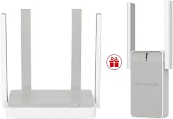 4G Wi-Fi роутер Netcraze Runner 4G NC-2212 + усилитель Wi-Fi Netcraze Buddy 4 NC-3211 – изображение в каталоге