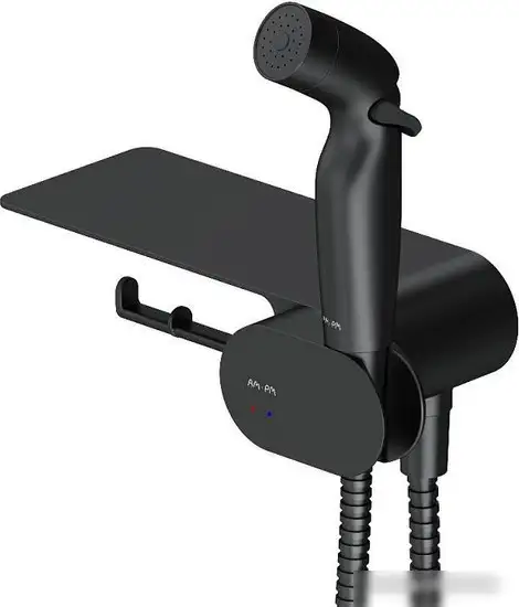 Унитаз подвесной AM.PM Spirit V2.0 CK70H1103B (черный с гигиеническим душем) - фото товара