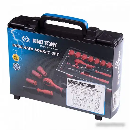 Универсальный набор инструментов King Tony 25VE01MRV (18 предметов) – фото товара