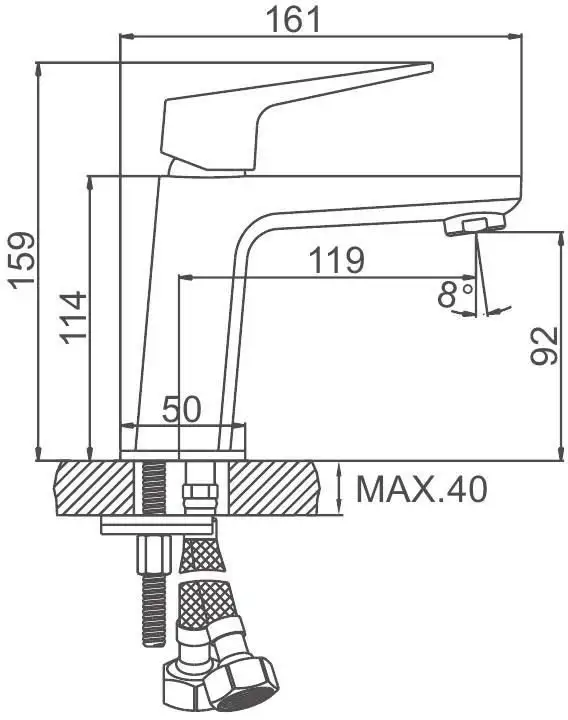 Смеситель Ledeme 1081B - фото товара