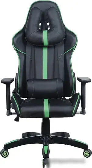 Кресло Brabix GT Carbon GM-120 (черный/зеленый) – фото товара