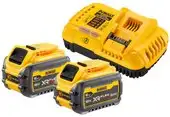 Аккумулятор с зарядным устройством DeWalt DCB118T2 (18В/2x6 Ач) – изображение в каталоге