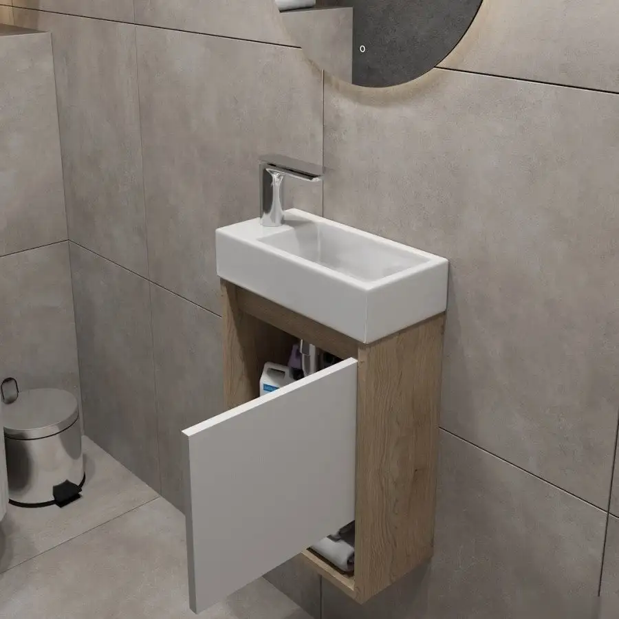 Teymi Тумба под умывальник Nura T60535 (белый) – фото товара