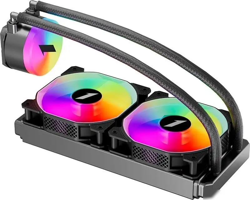 Система жидкостного охлаждения для процессора 1stPlayer TS2 240 (черный) – фото товара