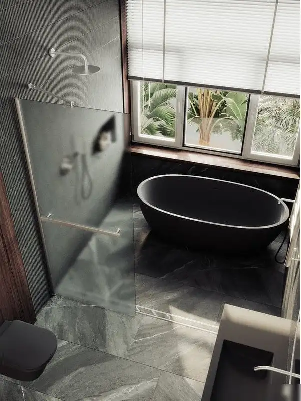 Душевая стенка MaybahGlass 109x195 MGD-713-5ш (сатин стекло/хром матовый) - фото товара