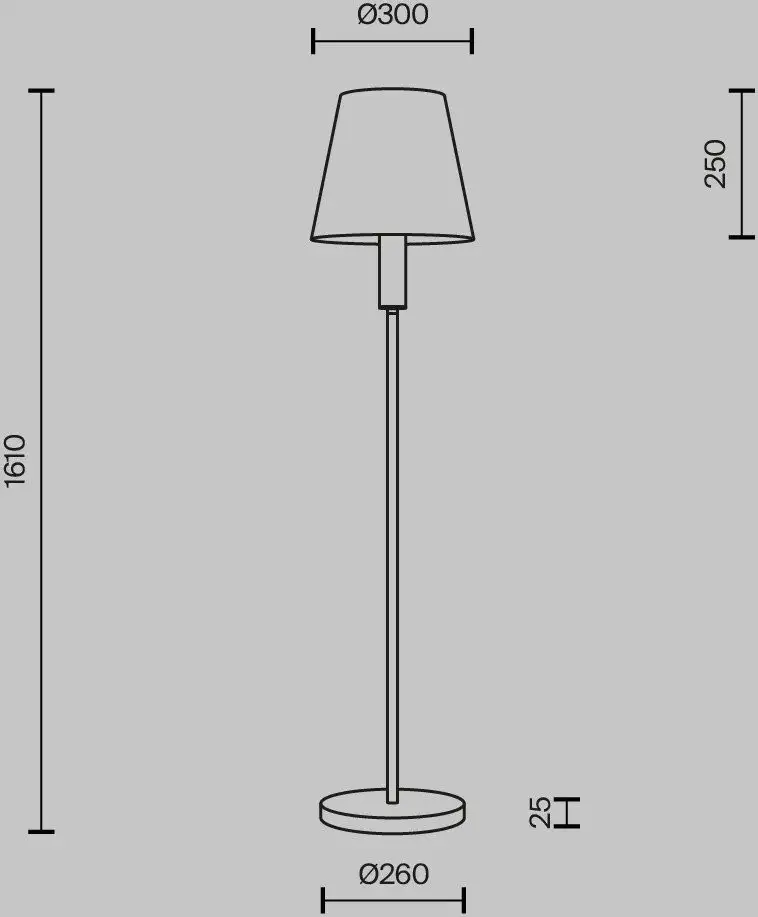 Торшер Maytoni MOD483FL-01BS – фото товара