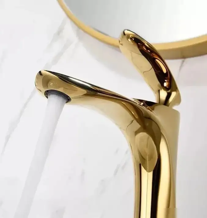 Смеситель Grocenberg GB2001 (золото глянец) - фото товара