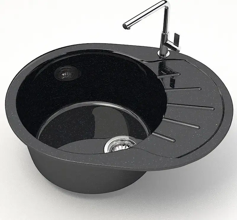 Кухонная мойка MARRBAXX 10/Q4 F010Q004 (черный) - фото товара