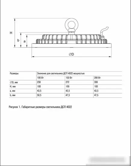 Светильник IEK LT-DSP0-4022-150-65-K02 – фото товара