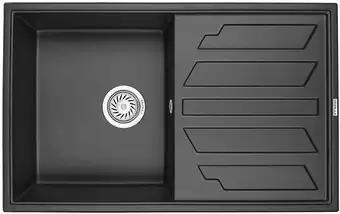 Кухонная мойка Granula GR-8002 (турмалин) - изображение в каталоге