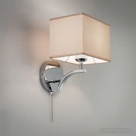 Бра Citilux Рондо CL460411 (хром/бежевый) – фото товара