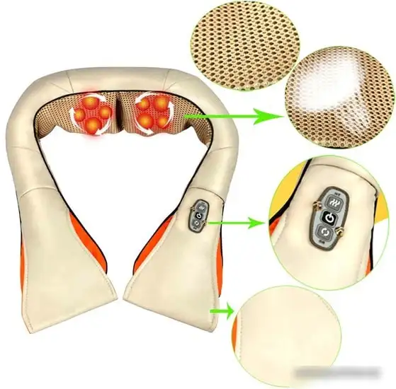 Массажная накидка BODRO WH-1013 (бежевый) – фото товара