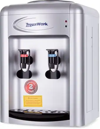 Кулер для воды AquaWork 0.7-TKR (серебристый) – изображение в каталоге