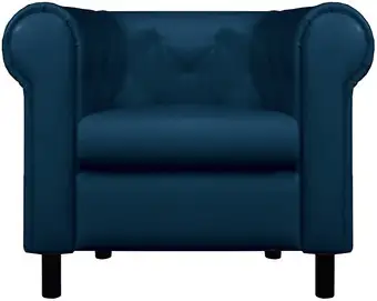 Интерьерное кресло Brioli Винчестер (L18/синий) – изображение в каталоге